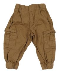 Hnědé cargo cuff rifle Ergee