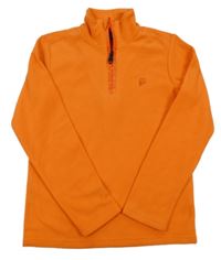 Oranžová fleecová funkční mikina Protest 