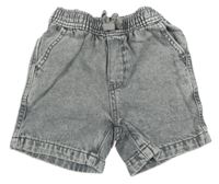 Šedé plísňové riflové kraťasy St. Bernard