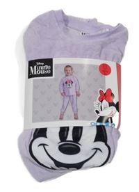 Nové - světlefialové sametové pyžamo s Minnie Disney