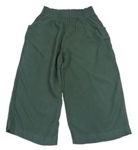 Khaki lehké culottes kalhoty Y.F.K.