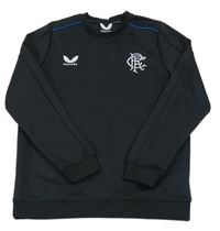 Černá sportovní mikina s výšivkou Castore