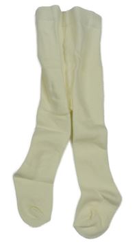 Krémové punčocháče Vertbaudet