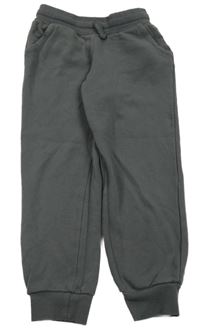 Tmavošedé tepláky Primark