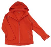 Červená softshellová bunda s kapucí Tchibo