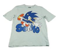 Světlemodré tričko se Sonicem