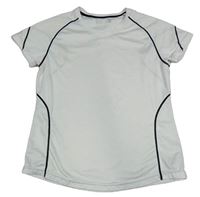 Bílé sportovní tričko