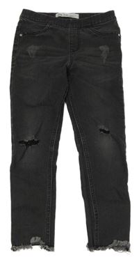 Antracitové džegíny s prošoupáním Denim Co.