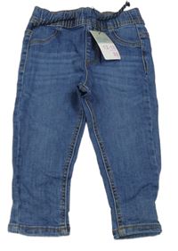 Nové - modré skinny rifle Primark