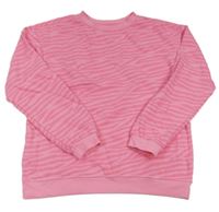 Růžová vzorovaná mikina Primark