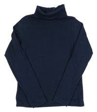 Tmavomodré triko s rolákem Lupilu