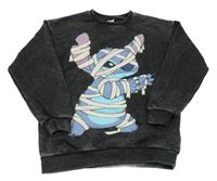 Antracitová mikina se Stitchem Disney