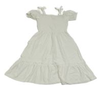 Smetanové lehké šaty River Island