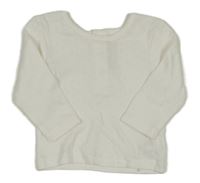 Bílé vzorované triko Jojo Maman Bébé