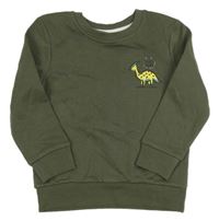 Khaki mikina s dinem George