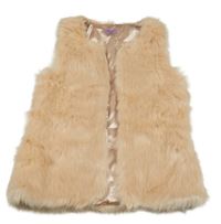 Růžová kožešinová podšitá vesta F&F