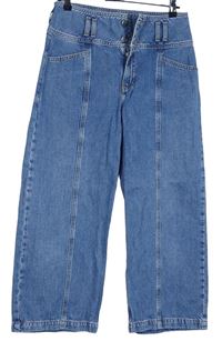 Dámské modré culottes rifle River Island 