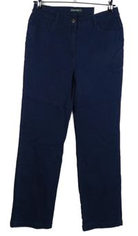 Nové - Dámské tmavomodré straight rifle Bonmarché 