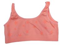 Neonově růžová lambada s hvězdičkami Primark