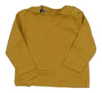 Hořčicové triko Nutmeg