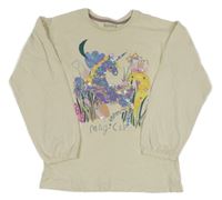 Světlebéžové triko s obrázkem Nutmeg