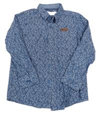 Modrá vzorovaná košile Ben Sherman
