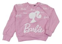 Růžová mikina s Barbie