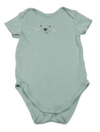 Zelenkavošedé body s čumákem C&A