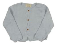 Světlemodrý propínací svetr Primark