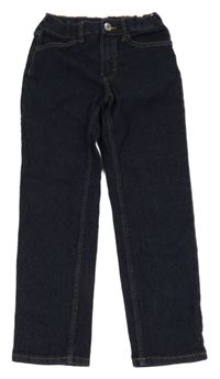 Tmavomodré slim rifle H&M