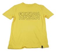 Žluté tričko s nápisem 