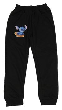 Černé tepláky se Stitchem 