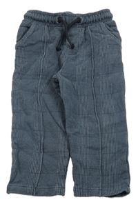 Modro-šedé kostkované tepláky Next 