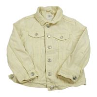 Smetanová riflová bunda Zara