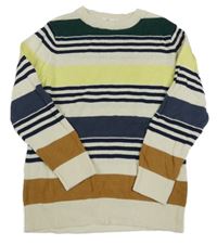 Barevný pruhovaný svetr H&M