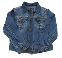 Tmavomodrá riflová bunda Zara