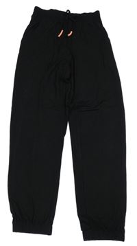 Černé cuff kalhoty Yigga