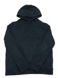 Černá mikina s kapsou a kapucí zn. M&S