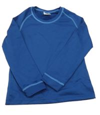 Safírové thermo triko crane