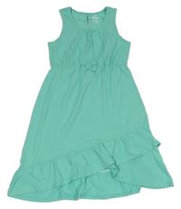 Jadeitové melírované šaty s mašlí Pepperts!