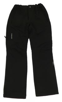Černé softshellové kalhoty ICEPEAK