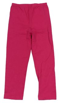Růžové pyžamové kalhoty 