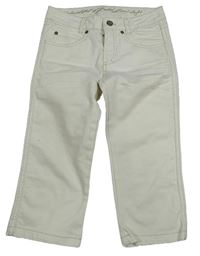 Smetanové capri rifle H&M