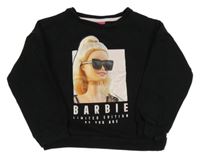 Černá mikina s Barbie Matalan