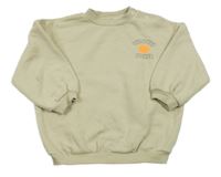 Béžová oversize mikina s dýní George