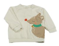 Smetanová mikina se sobem M&S