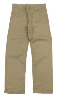 Pískové plátěné kalhoty LC Waikiki