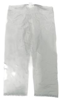 Bílé capri legíny s krajkou H&M