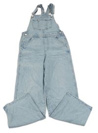 Světlemodré riflové laclové kalhoty s kapsou H&M