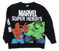 Černá mikina s Marvel dunnes